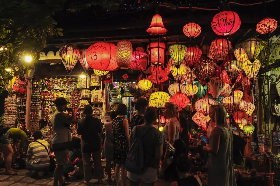 Nattmarknad, Hoi An, Vietnam