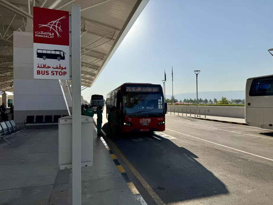 Busshållplats för linje 21