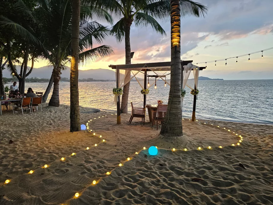 Romantiska sittplatser (betald tjänst)