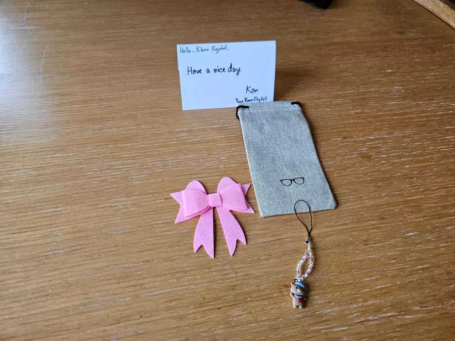 Lite uppmärksamhet från rumsservice