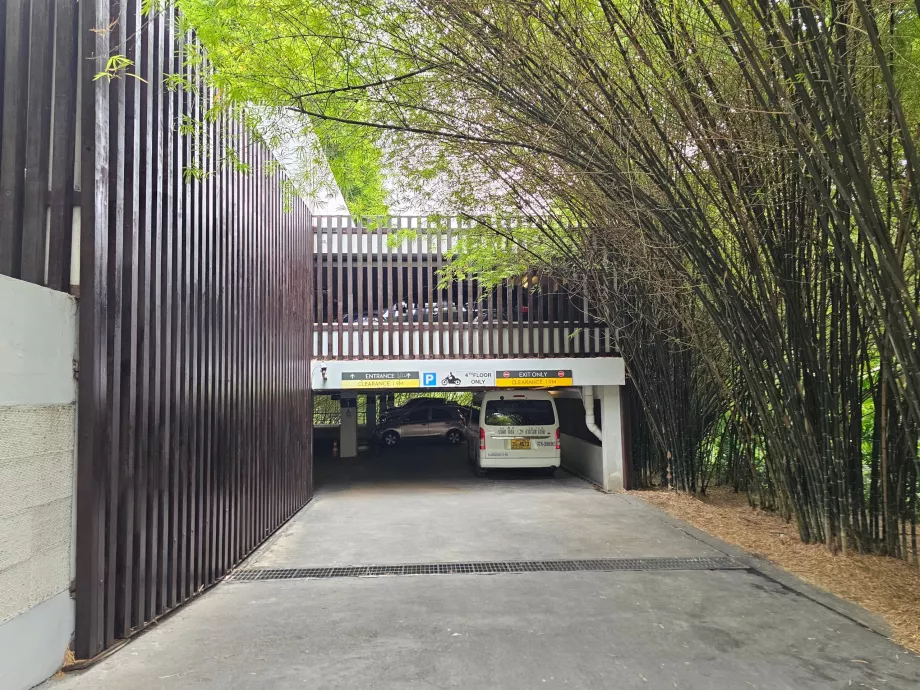 Ingång till garaget