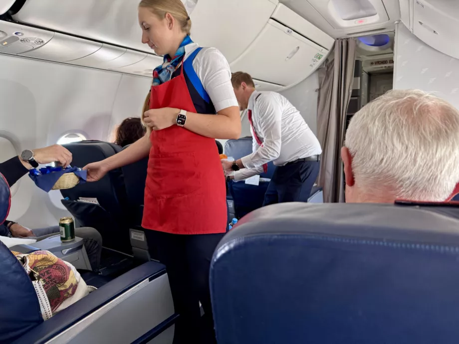Söt service: choklad och frukt