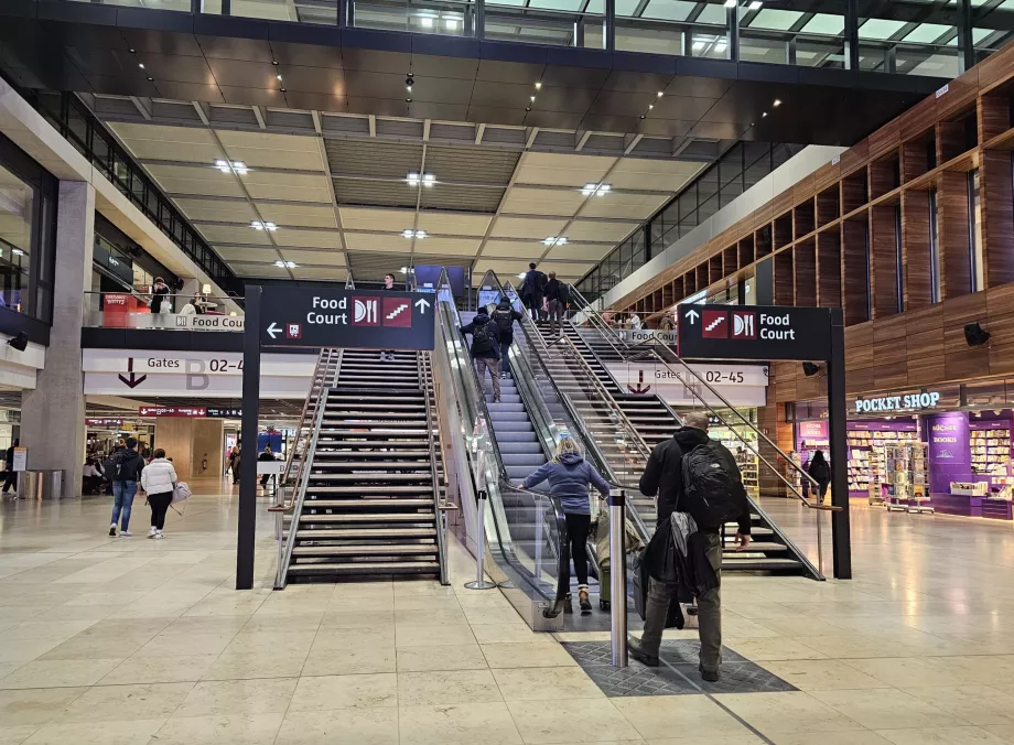 Food Court, transitavdelning