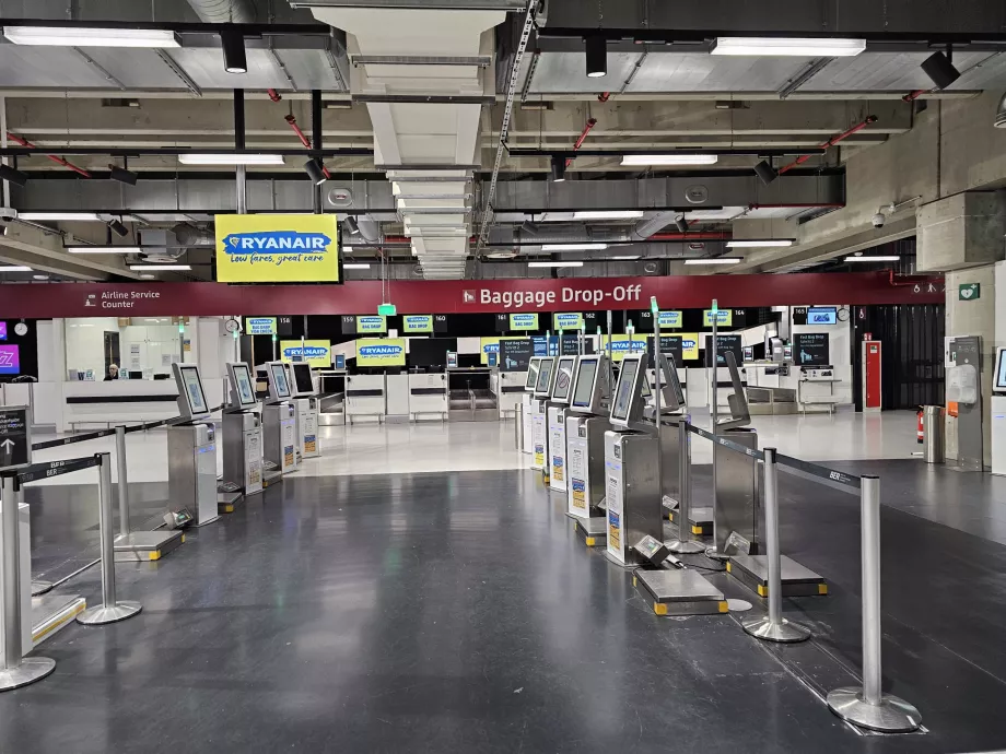 Incheckning, Terminal 2