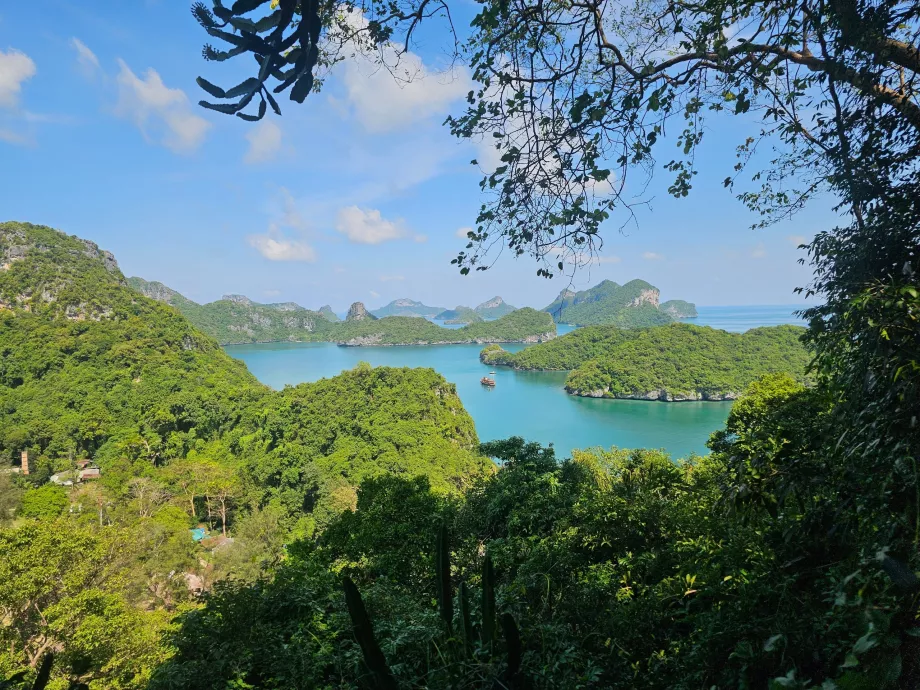 Utsikt över ön Koh Wua Ta Lap