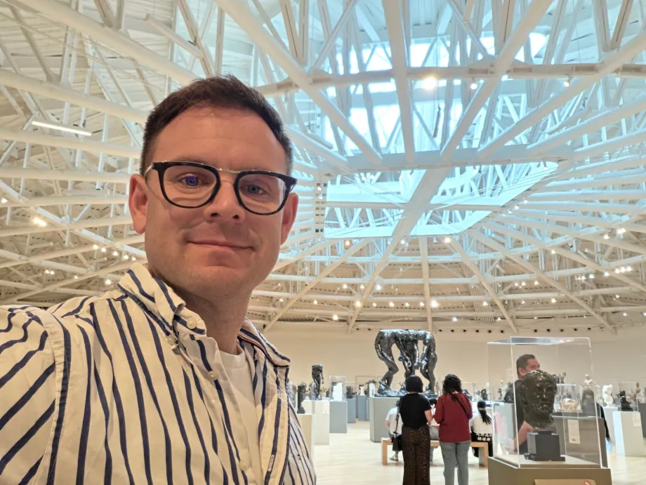 Jag är i Museo Soumaya
