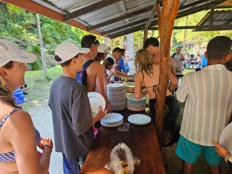 Lunch ingår i resans pris