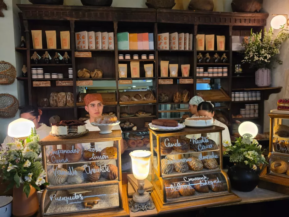 Café i stadsdelen Roma