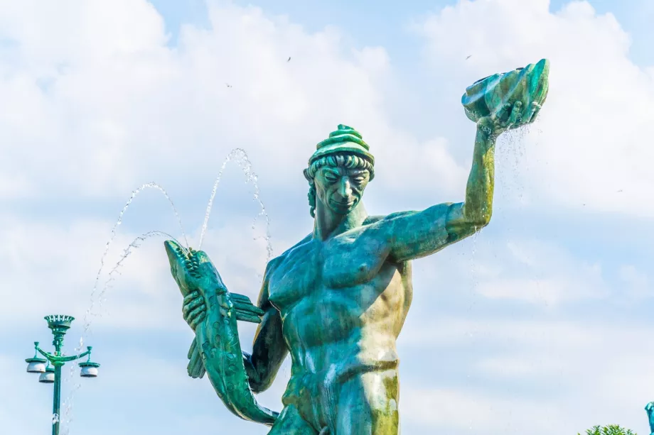 Poseidonstatyn i Göteborg