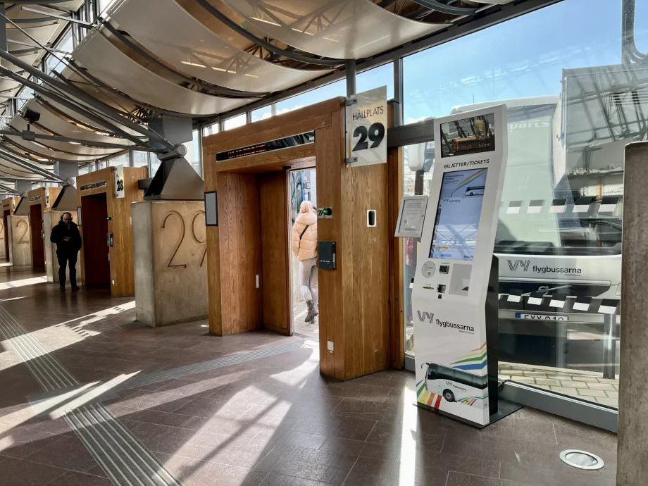 VY Flygbussarna stannar i Göteborg Nils Ericson
