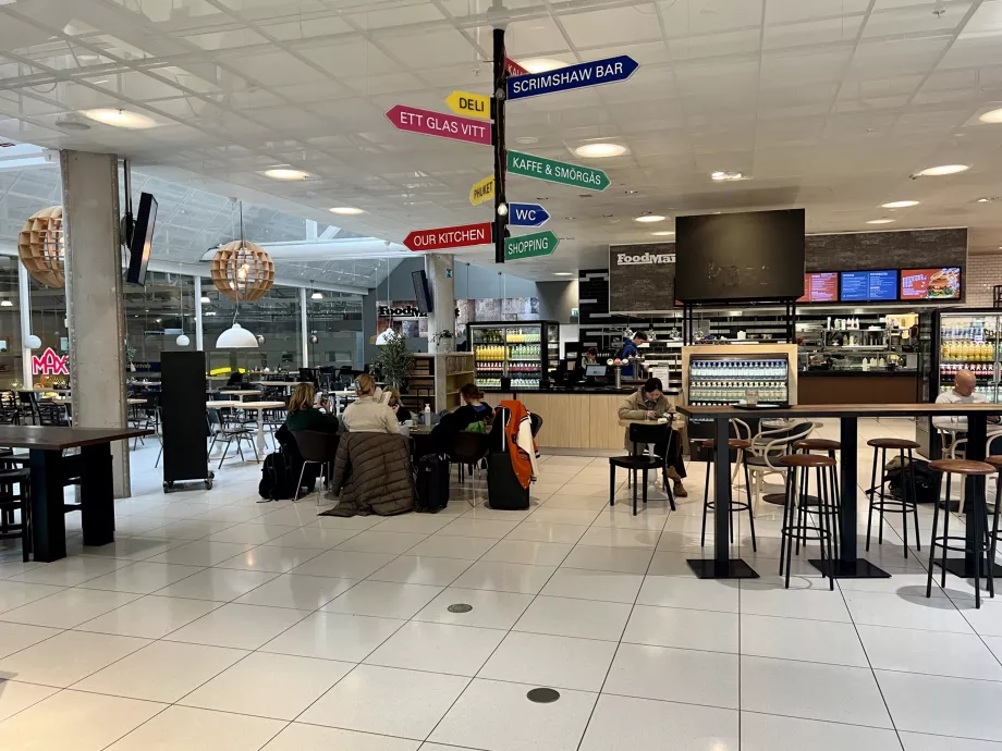 Restauranger på Göteborg Airport GOT