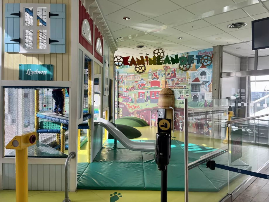 Lekplats för barn på Göteborg GOT Airport