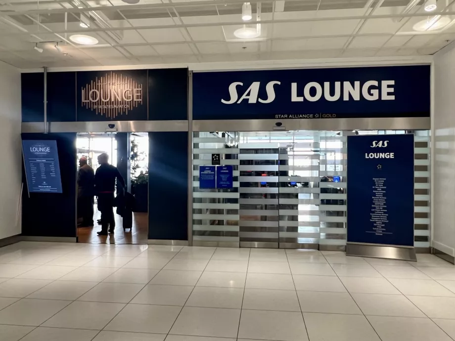 Lounge by Menzies och SAS-lounge på Göteborg GOT