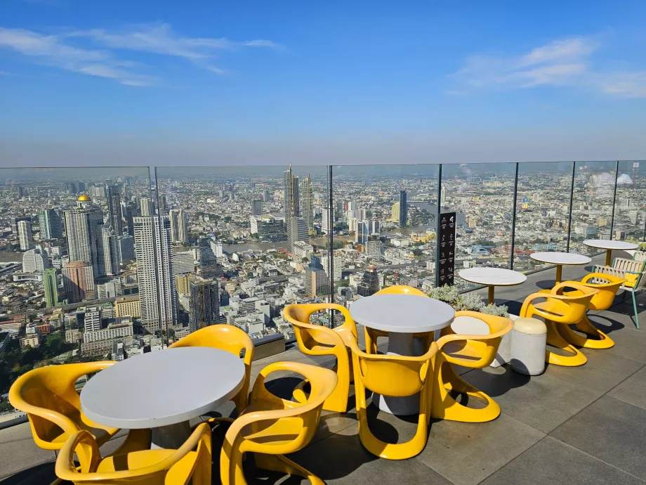 King Power Mahanakhon - utsikt över taket