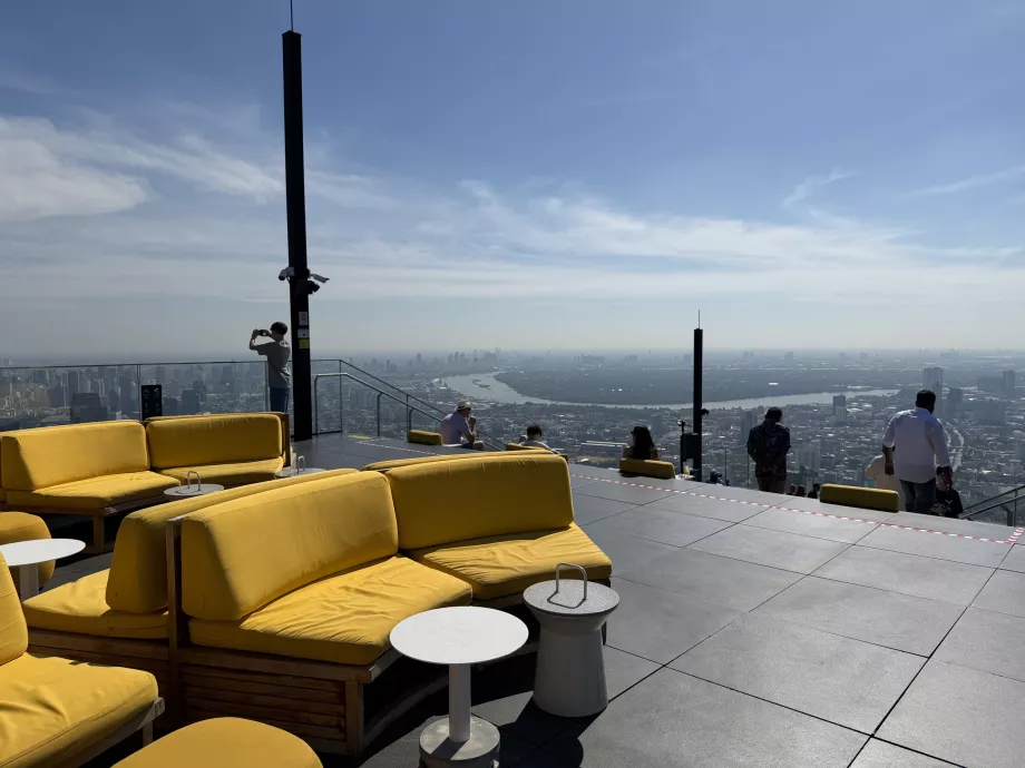 King Power Mahanakhon - utsikt över taket