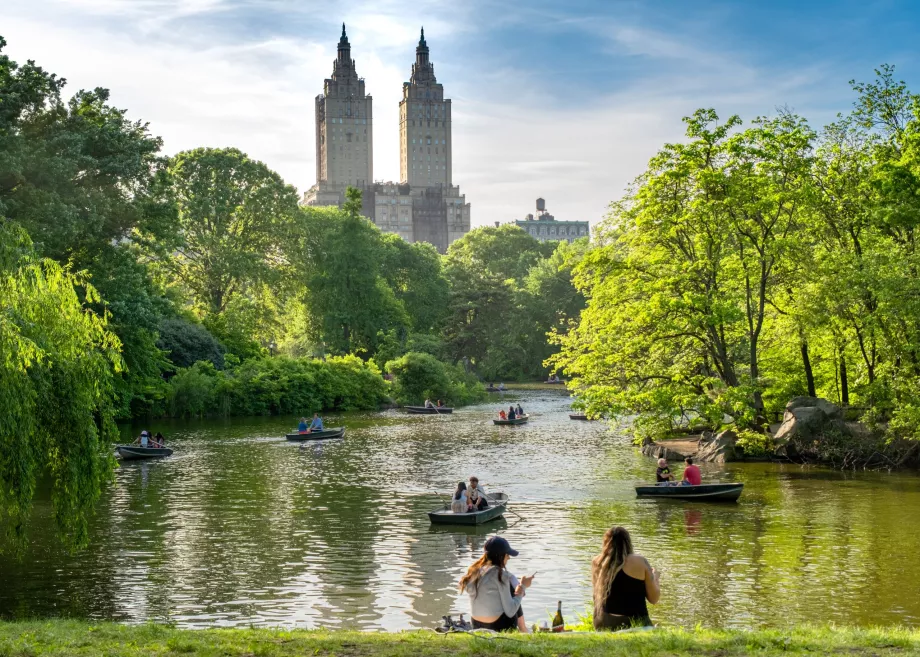 Båtliv i Central Park