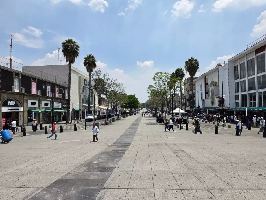 Calzada de Guadalupe gågata