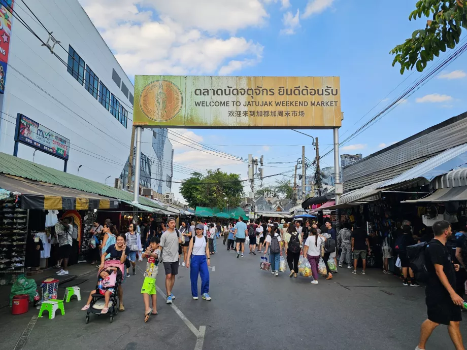 Chatuchak marknadsplats