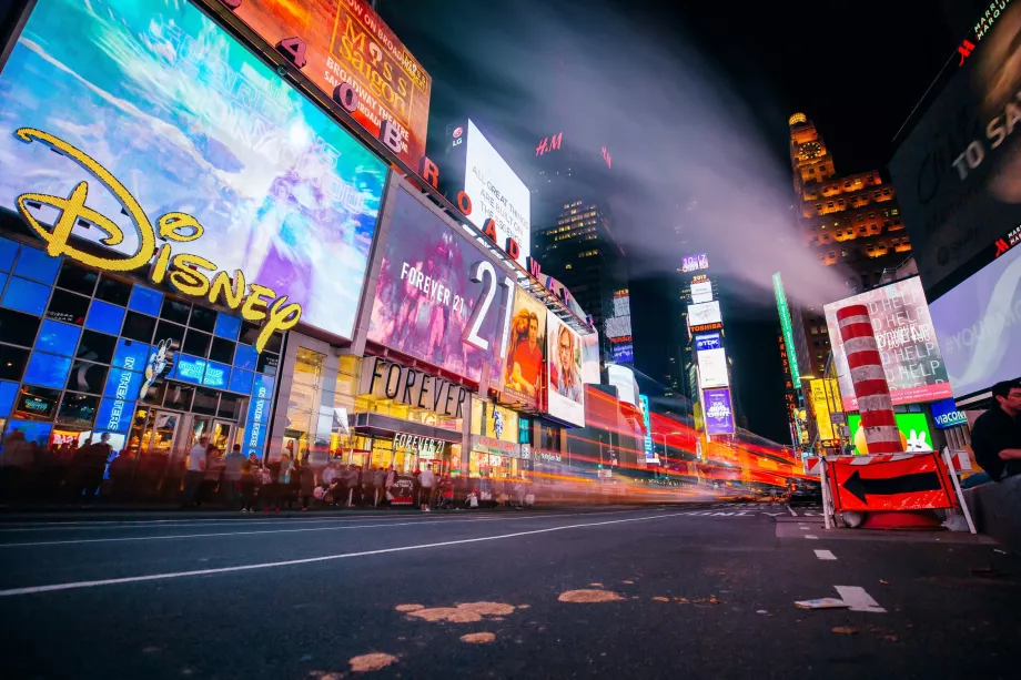 Butiker på Times Square