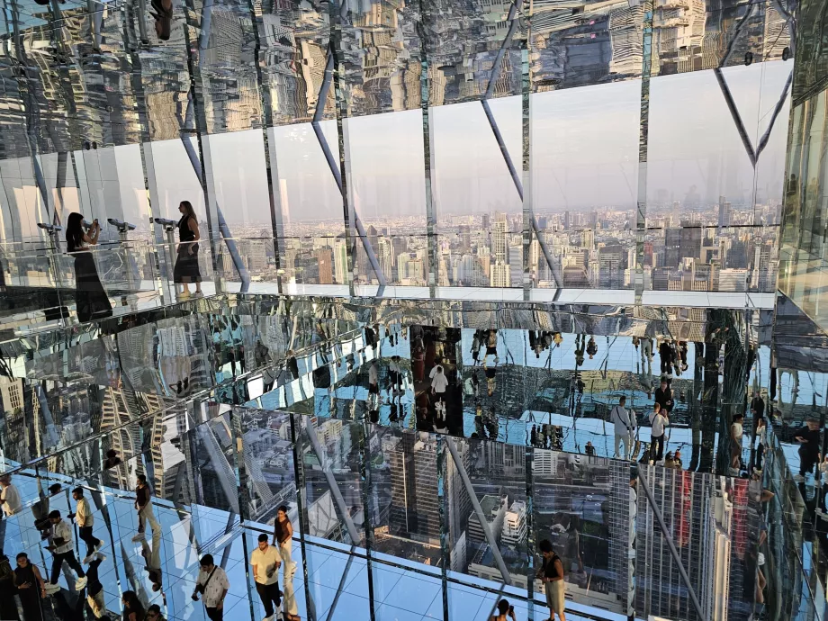 Akara Sky Hanuman - Bangkok Reflection