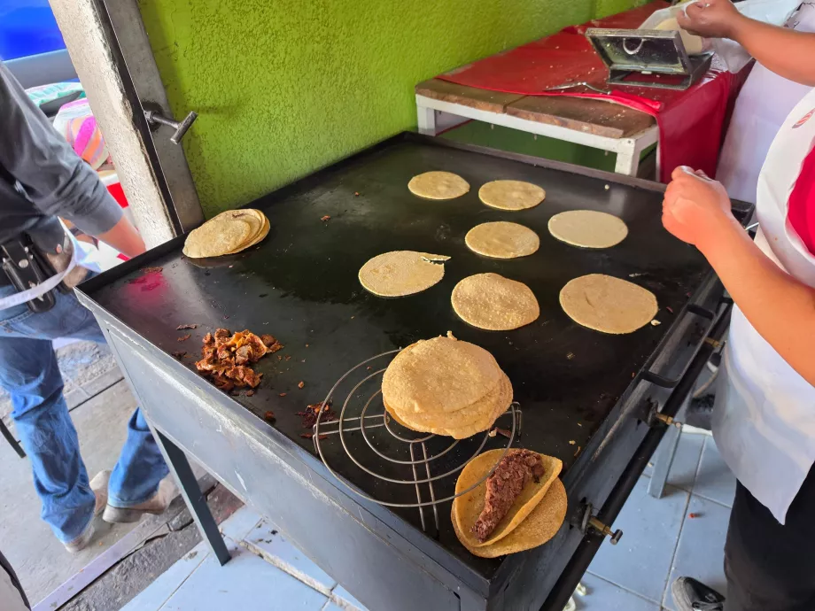 Stanna för tacos barbacoa