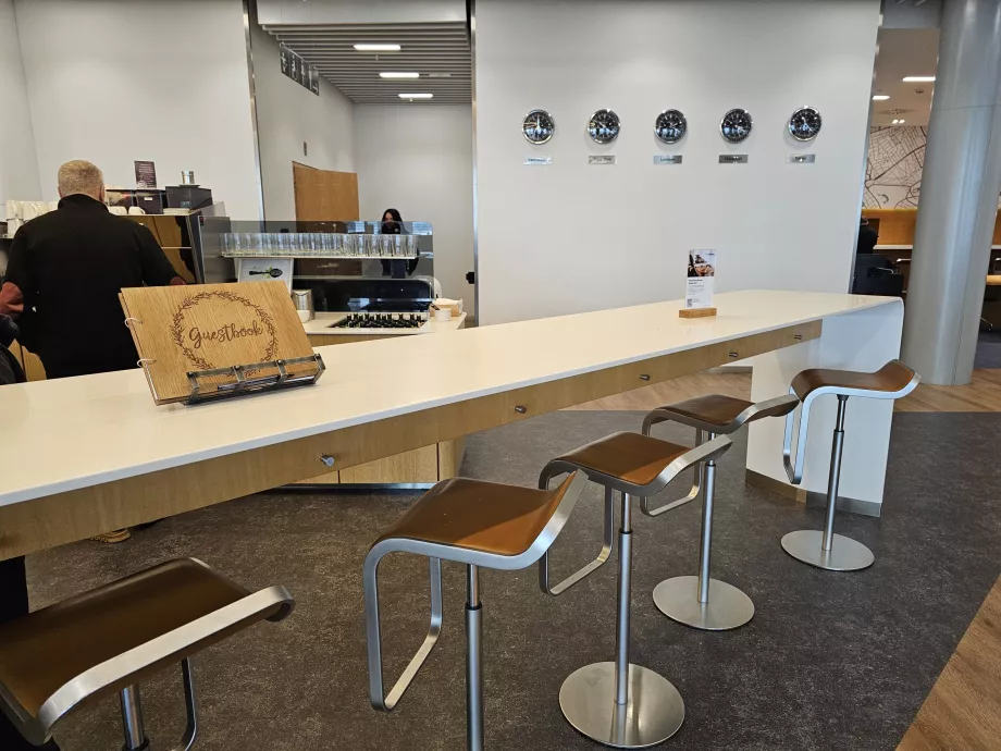 Sittplatser i Business Lounge