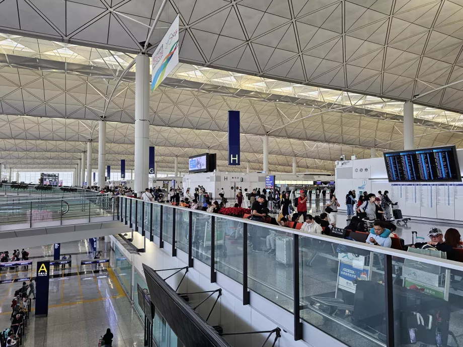 Terminal 1 avgångshall