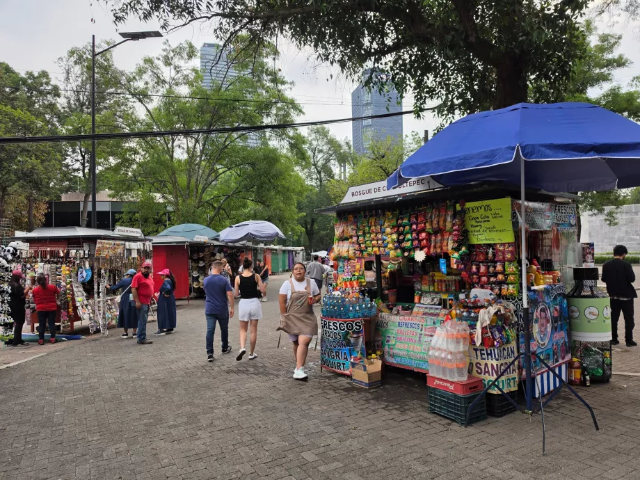 Bosque de Chapultepec, stall
