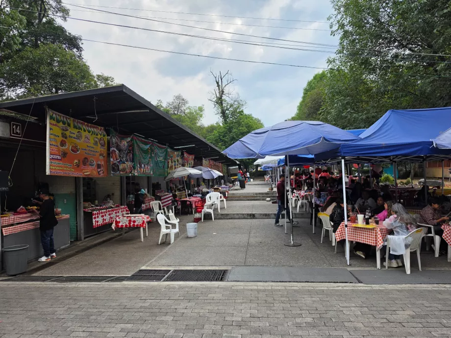 Bosque de Chapultepec, matstånd