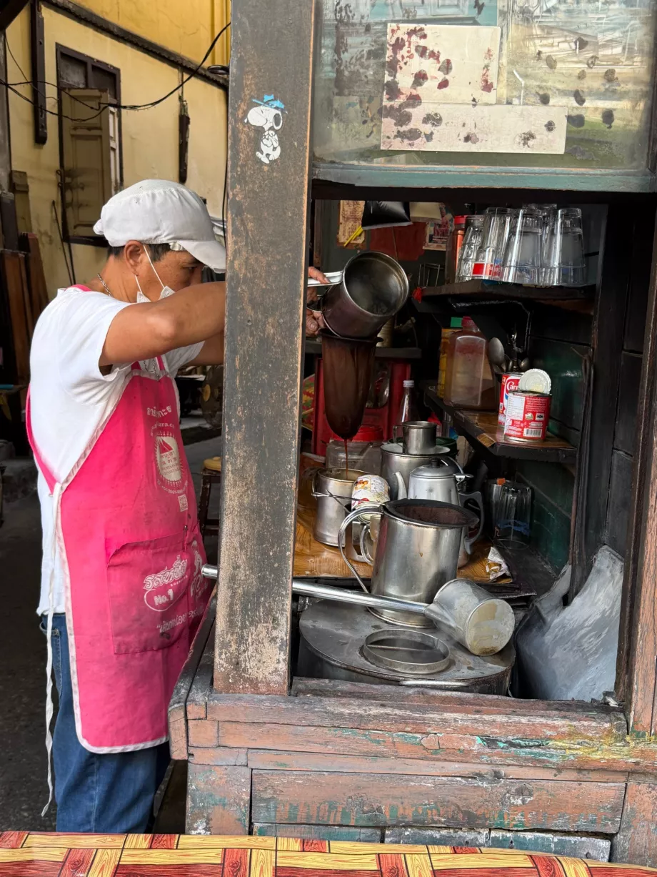 Go Café, beredning av kaffe