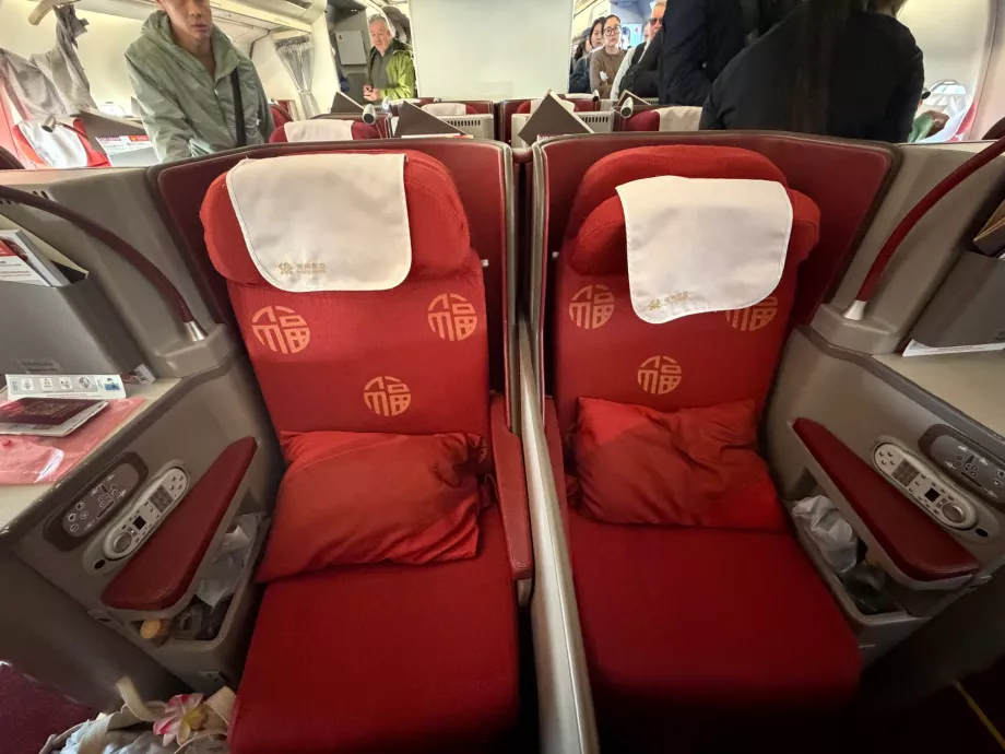 Mittplatser business class