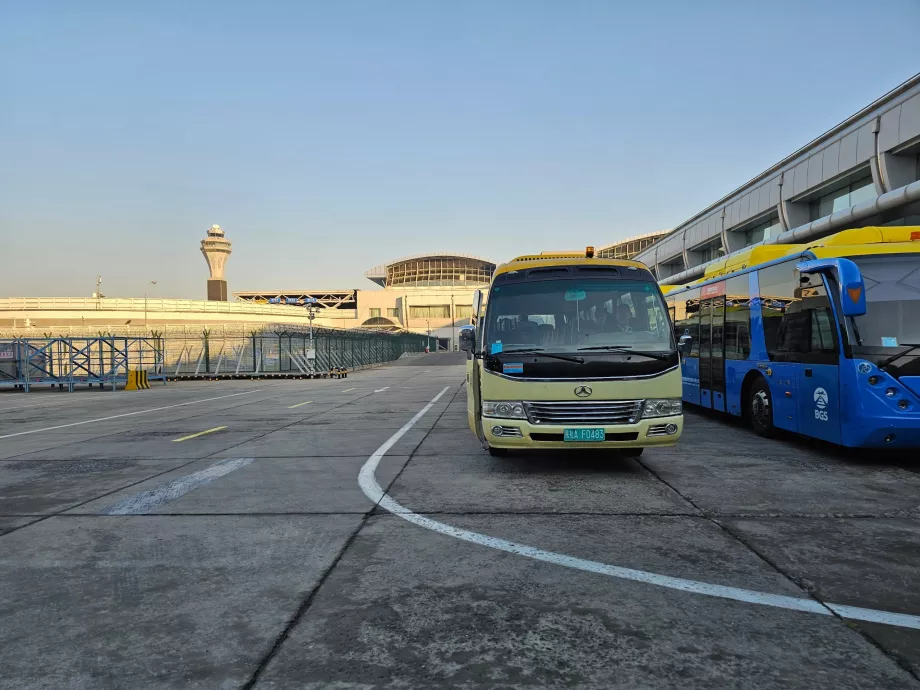 Busstransfer till flyget