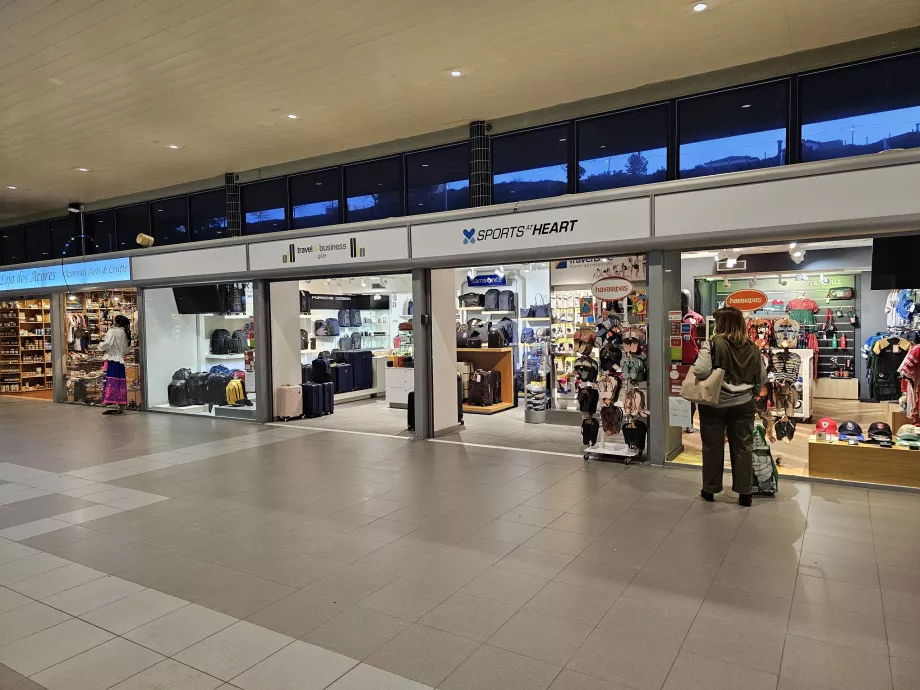 Butiker i det allmänna området, PDL airport