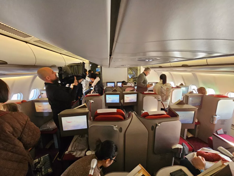 Kabin i business class