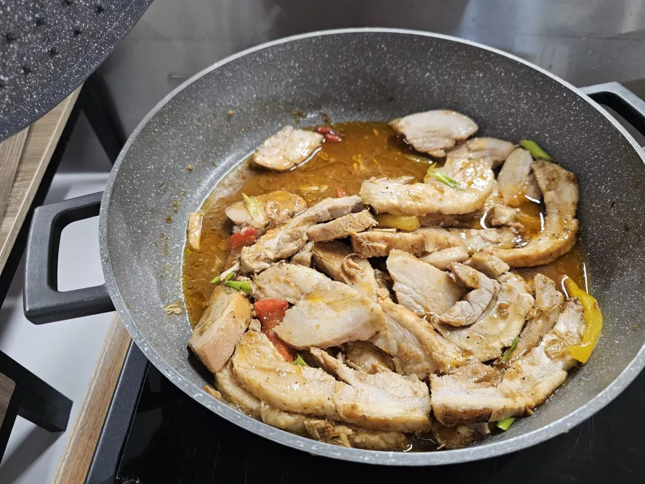 Fläskkött - lunchmeny