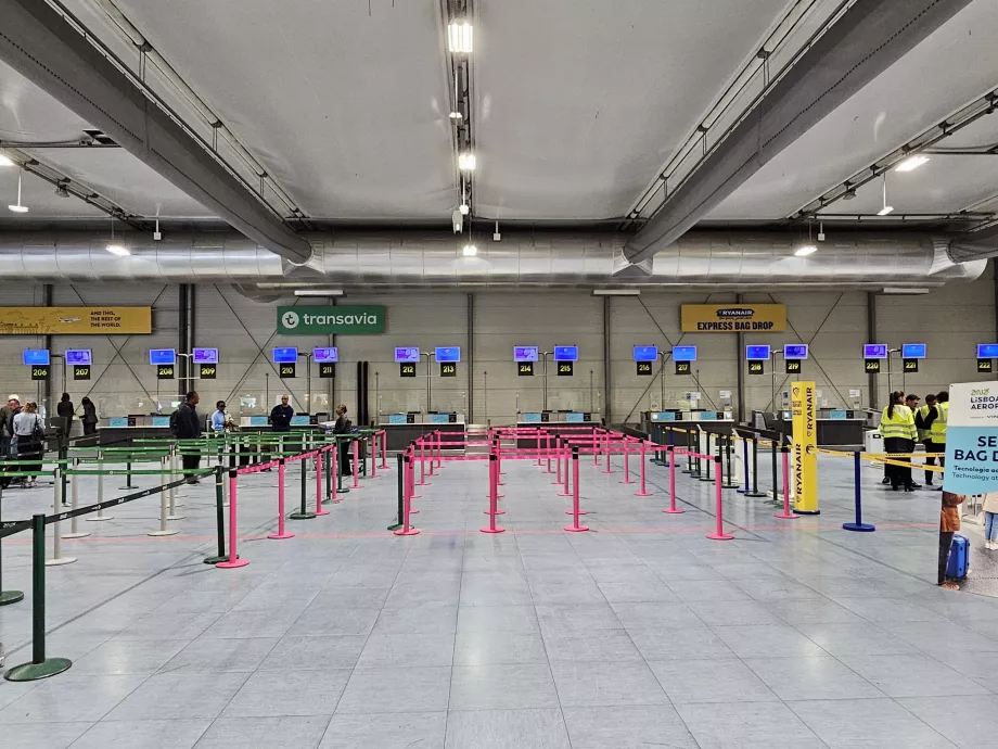 Incheckning, Terminal 2
