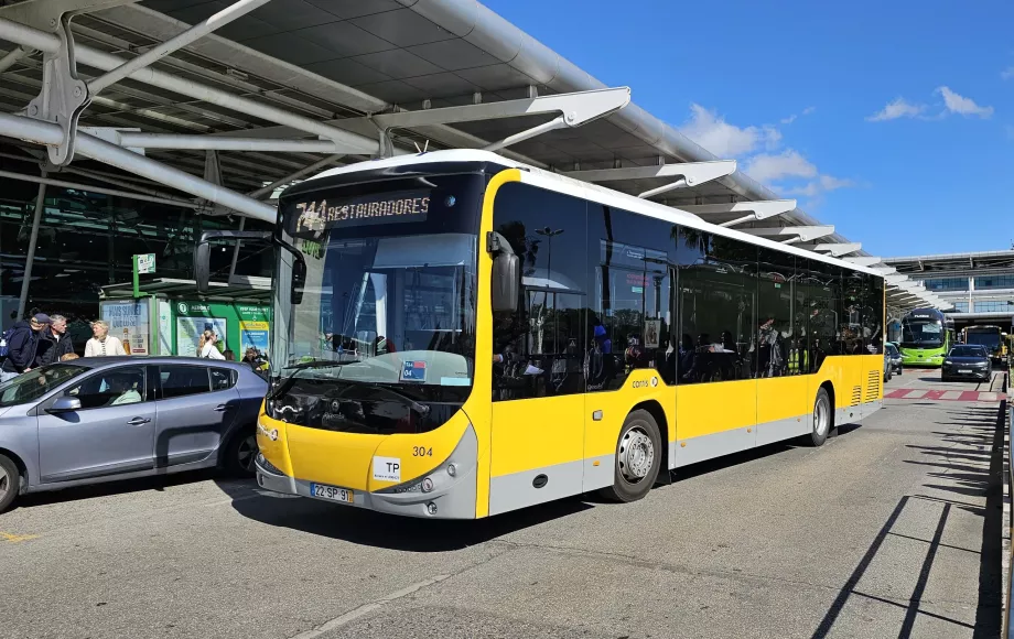 Stadsbuss till centrala Lissabon