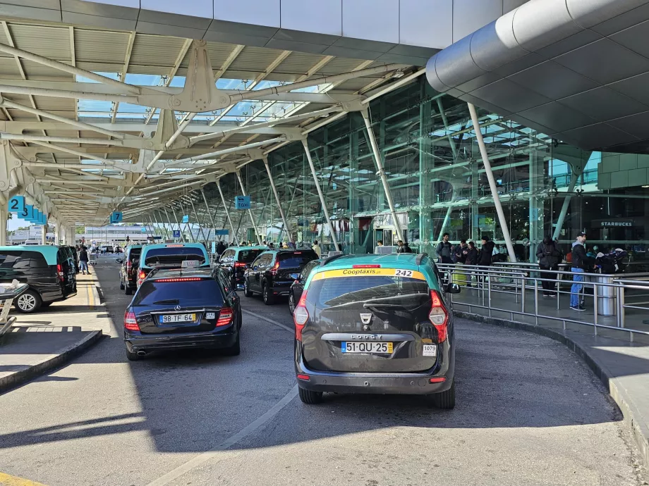 Officiella taxibilar i Lissabon
