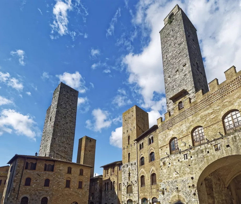 Tornen i San Gimignano