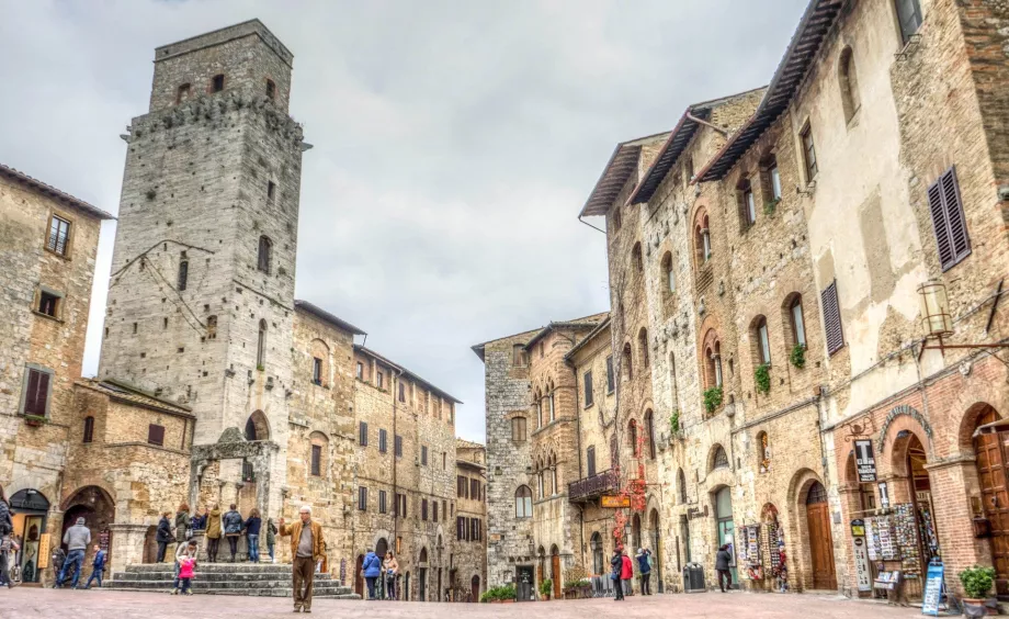 San Gimignanos centrum