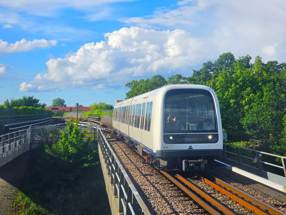 Den förarlösa tunnelbanan i Köpenhamn