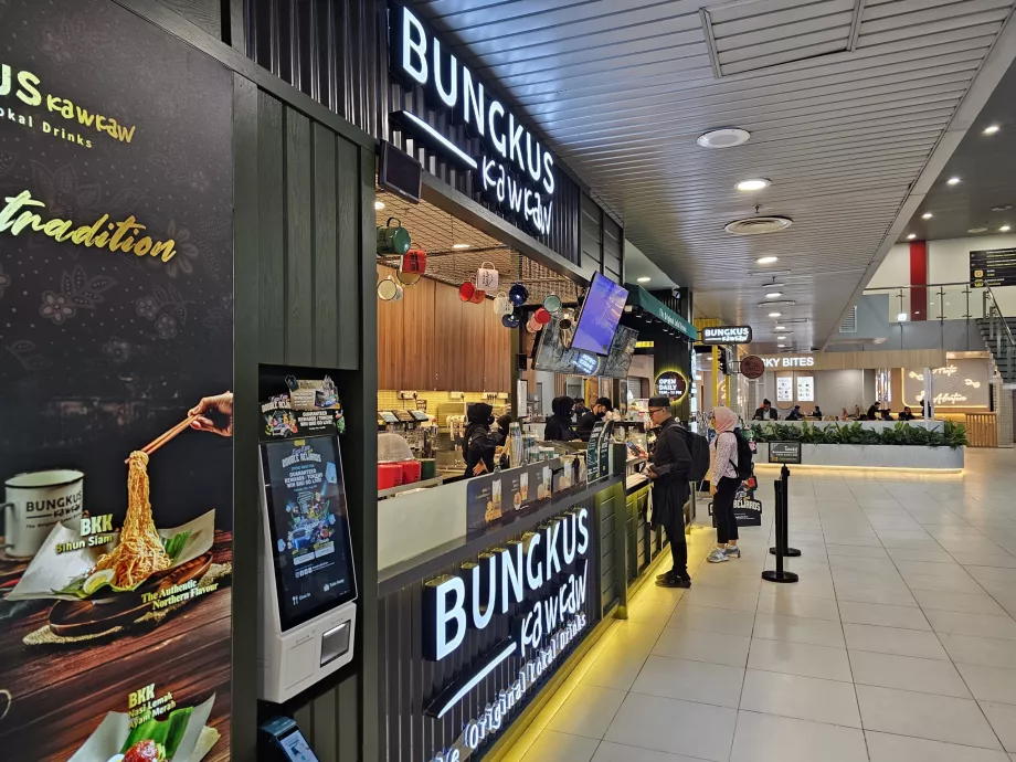Lokal snabbmat, allmän plats