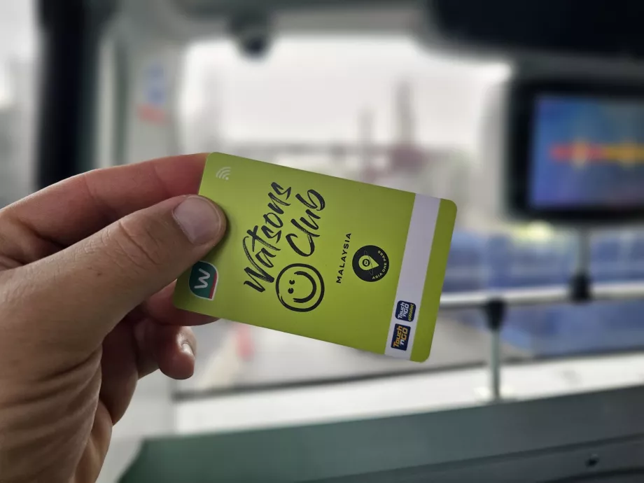 Touch-n-Go-kort från Watsons