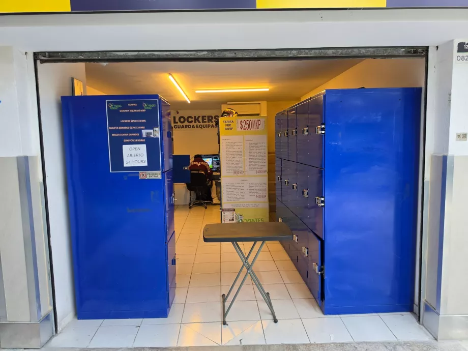 Bagageförvaring i terminal 1