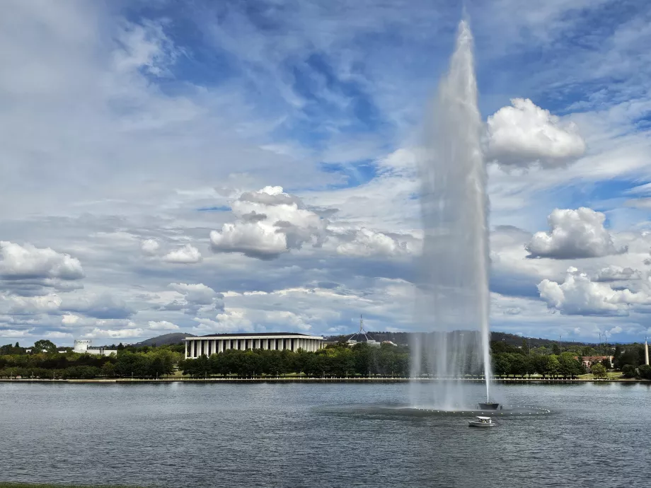Fontän, Captain Cook Memorial