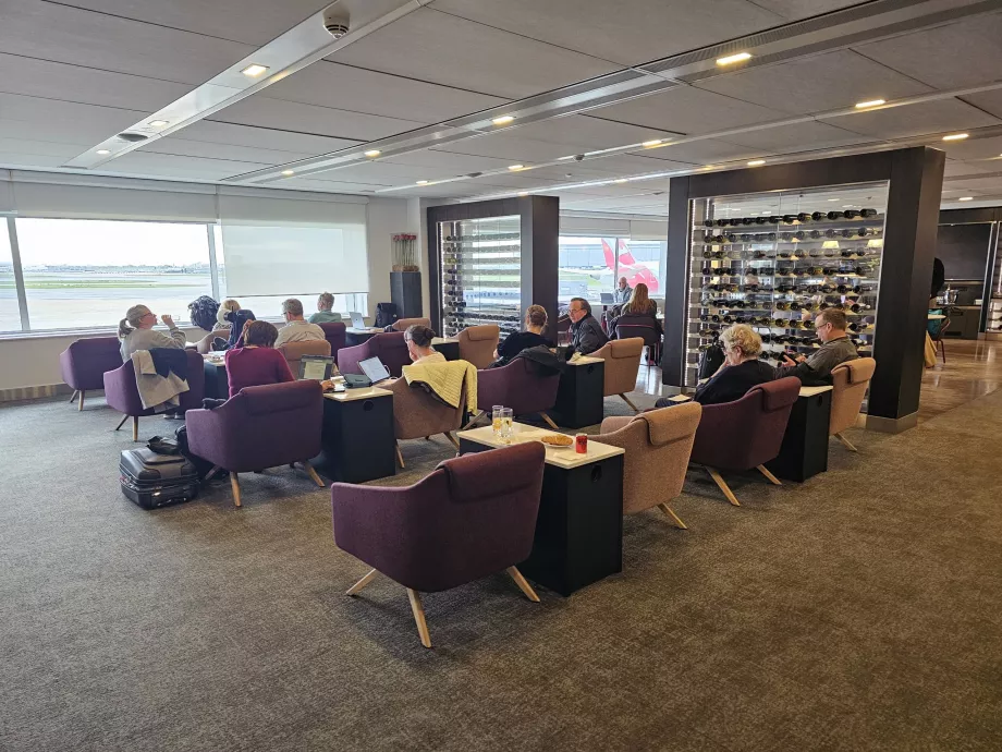 Sittplatser och allmän miljö