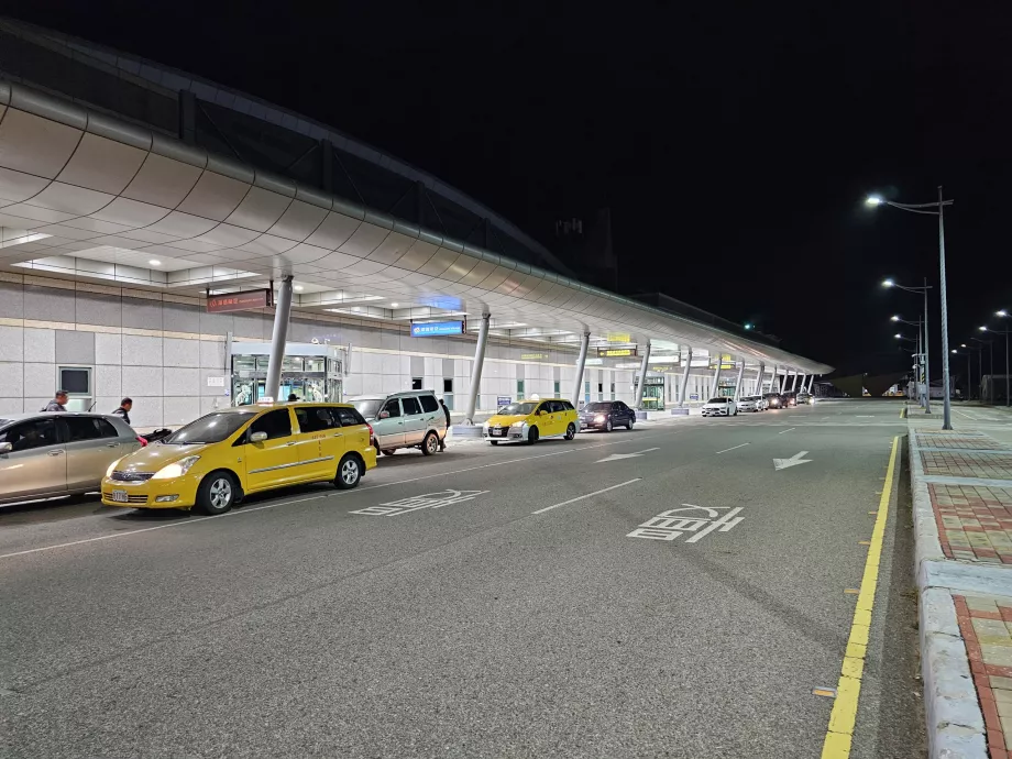 Taxi på Penghu flygplats