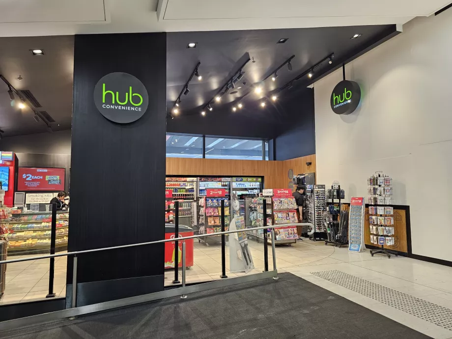 Minimarket i det allmänna området, Terminal 2