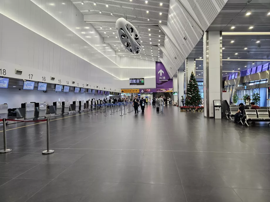 Internationella terminalen, Taichung flygplats