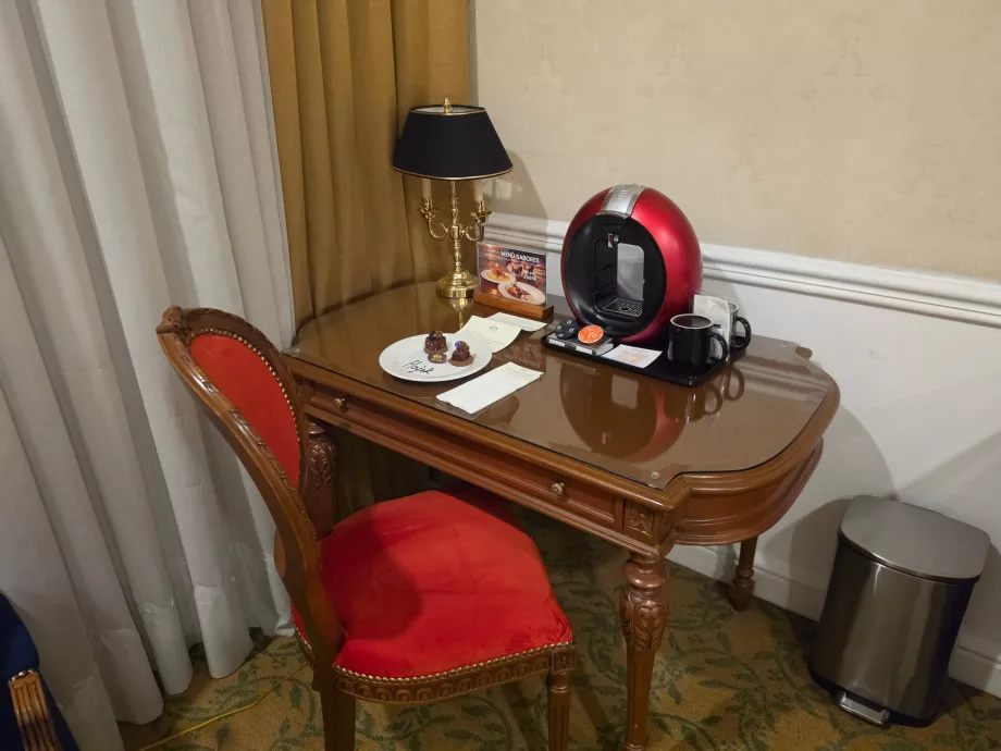 Kaffemaskin på rummet
